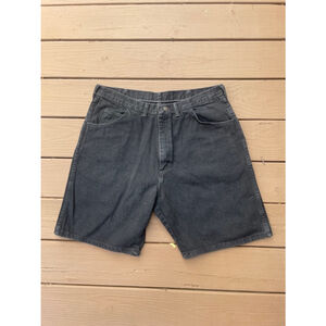 Y2K Wrangler Black Denim Shorts
